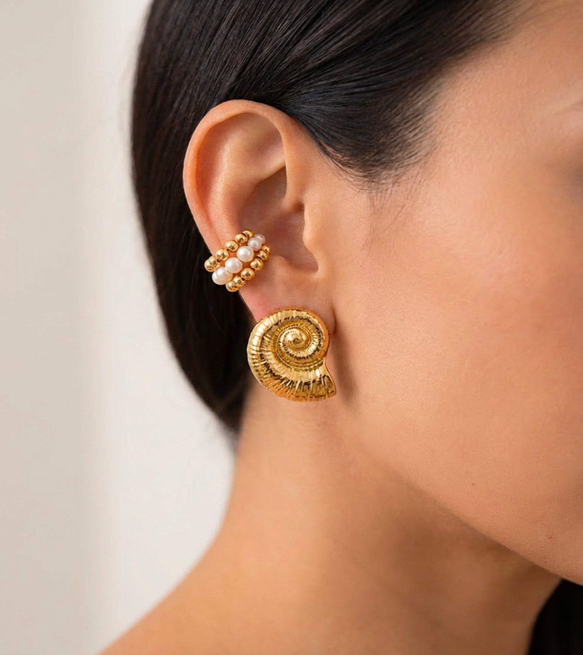 Aretes Concha de Mar