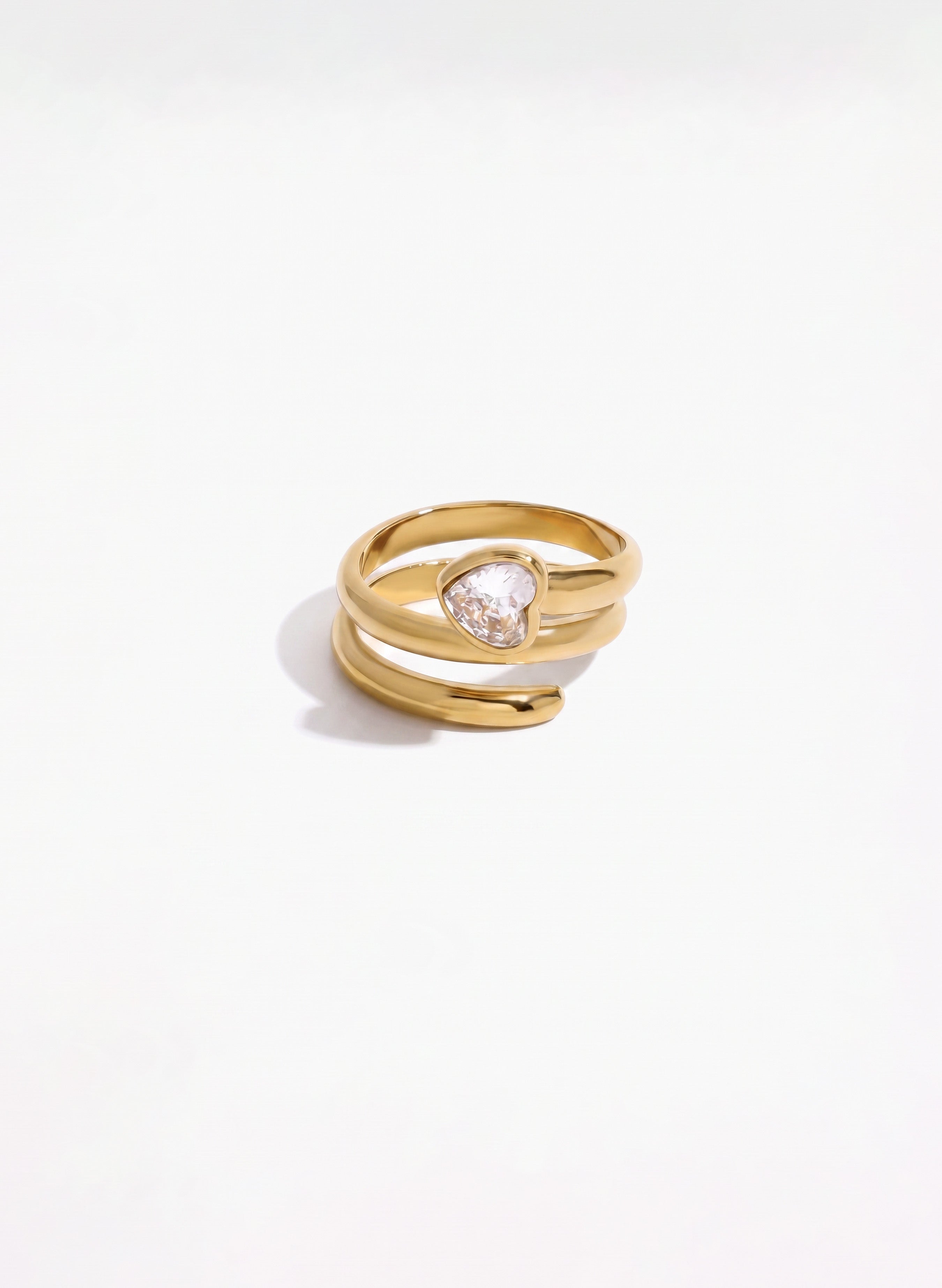 Anillo Resorte Corazón