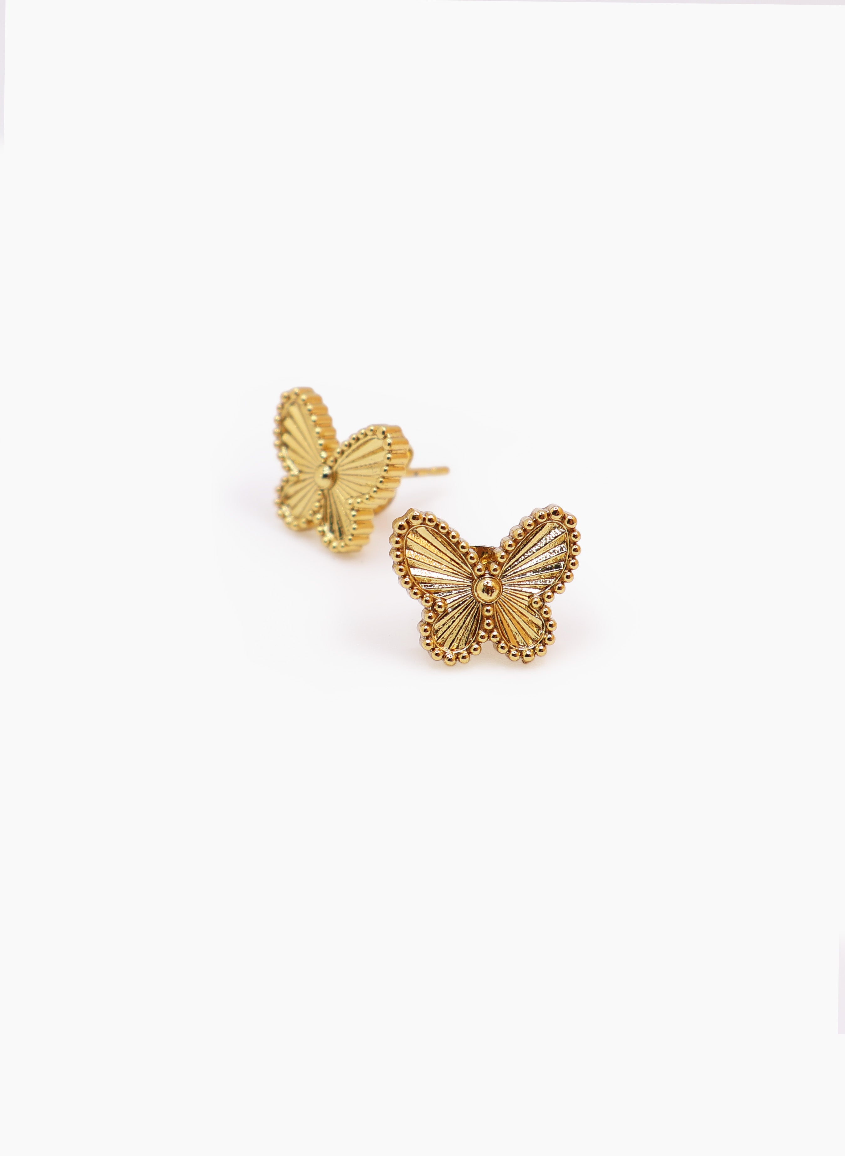 Aretes Mariposa dorada