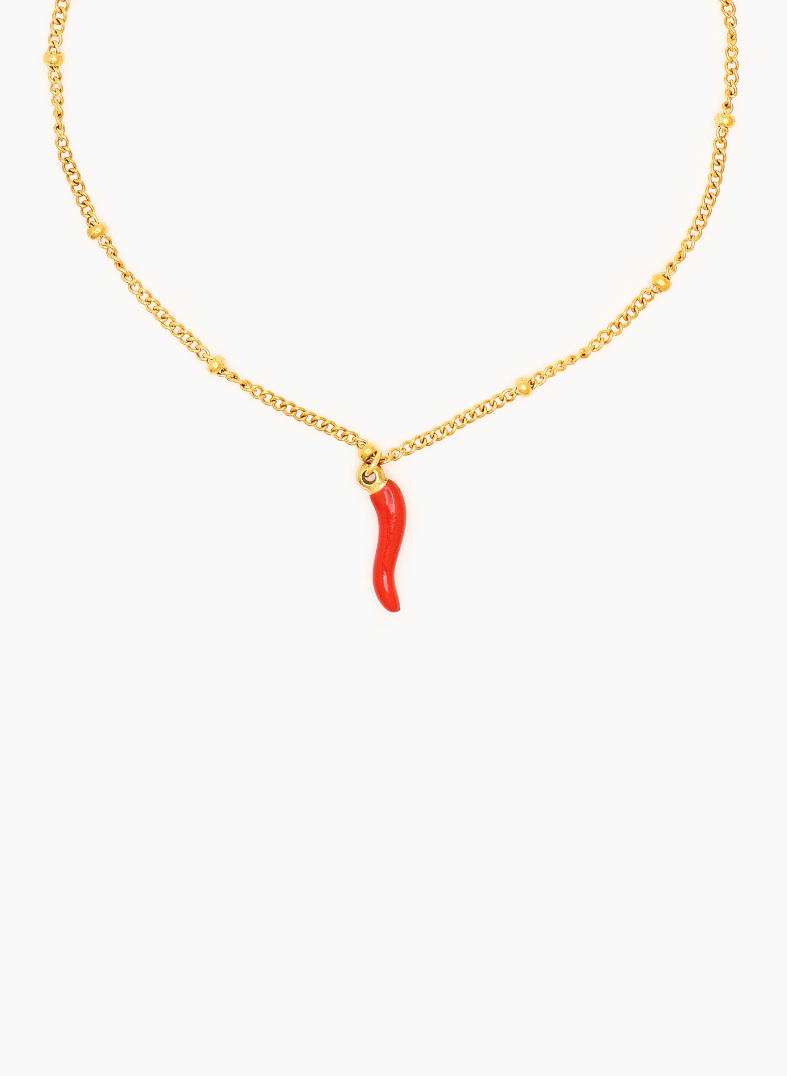 Collar Chile Rojo