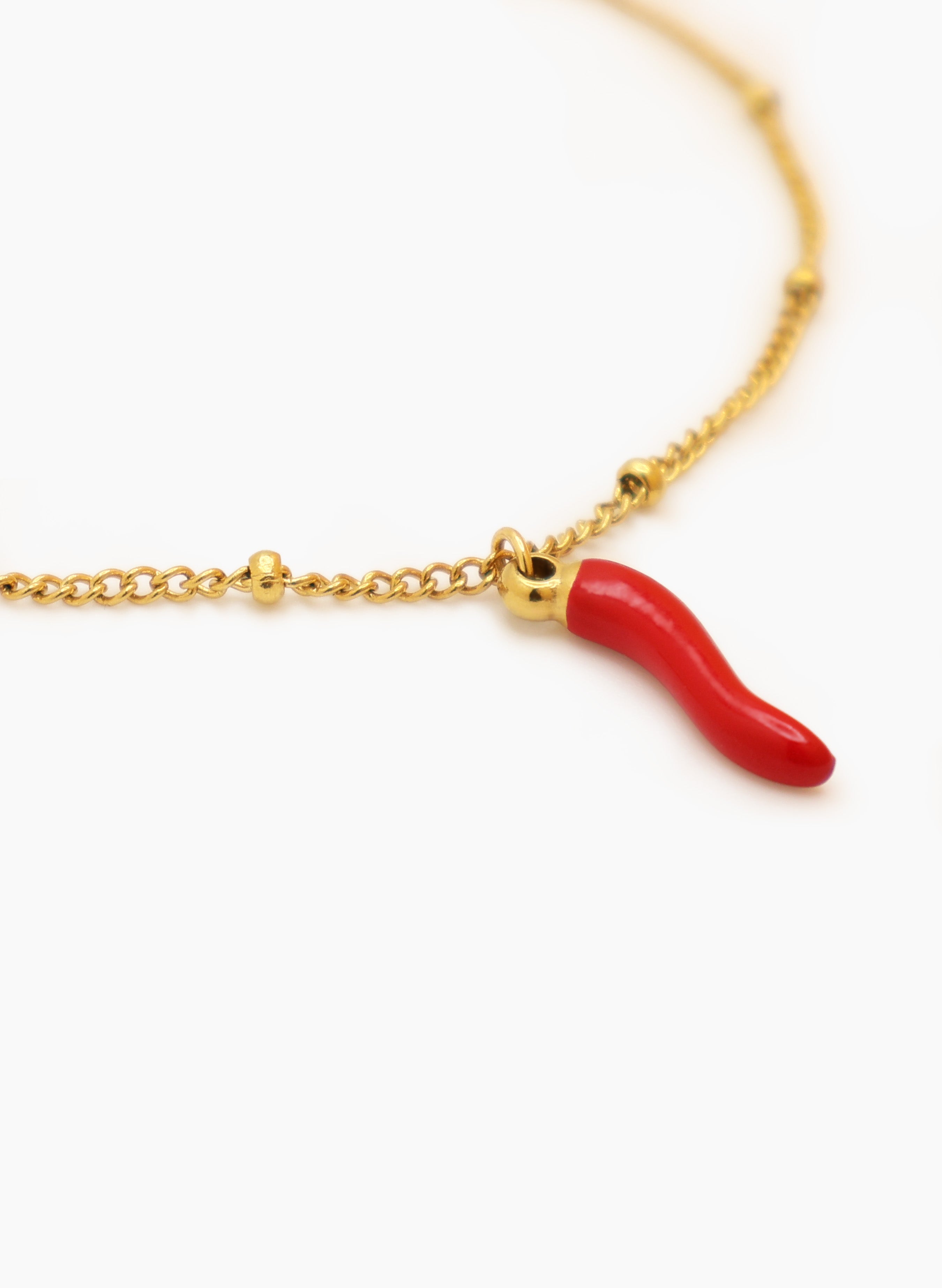 Collar Chile Rojo