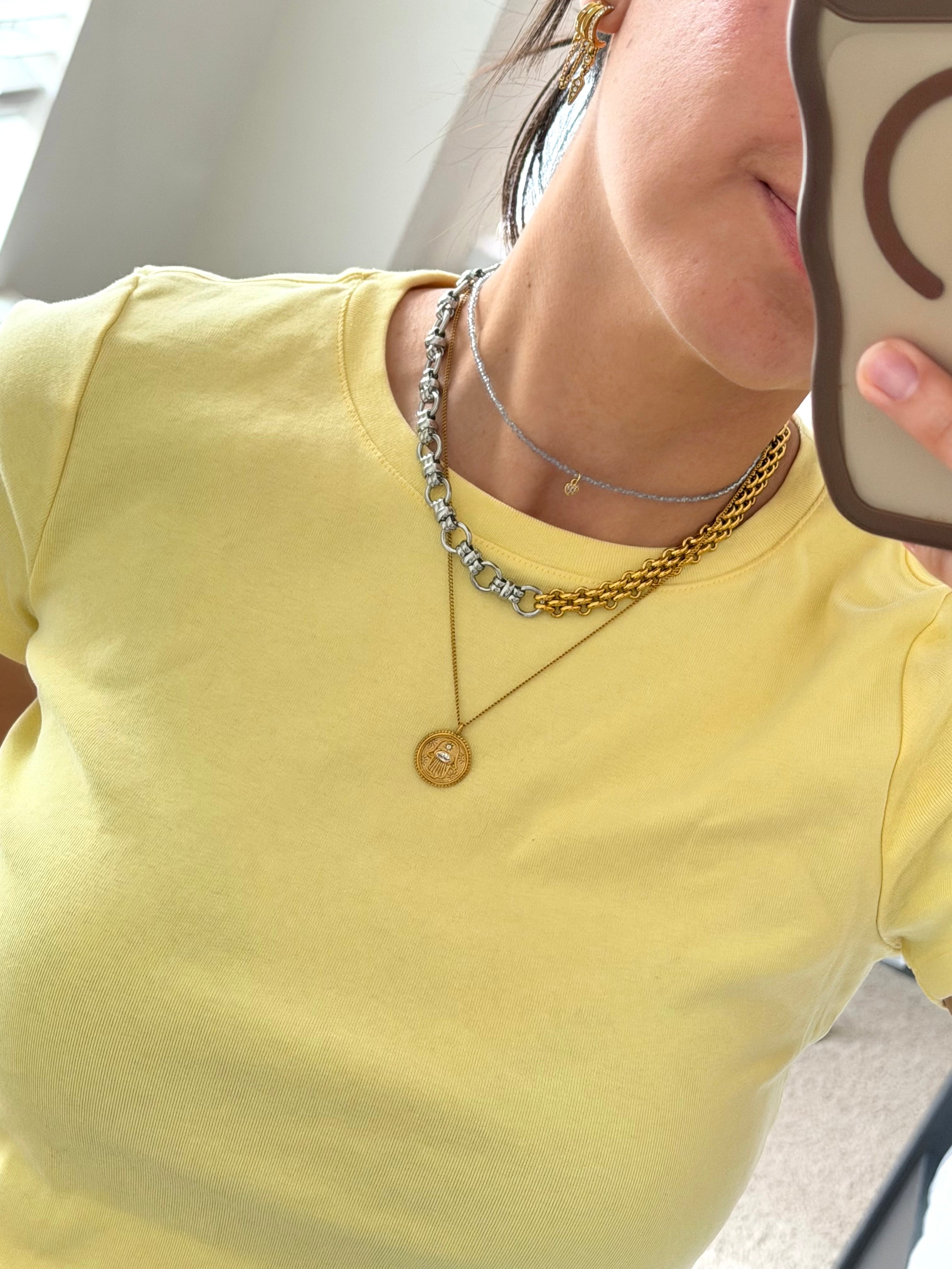 Collar Doble Tono