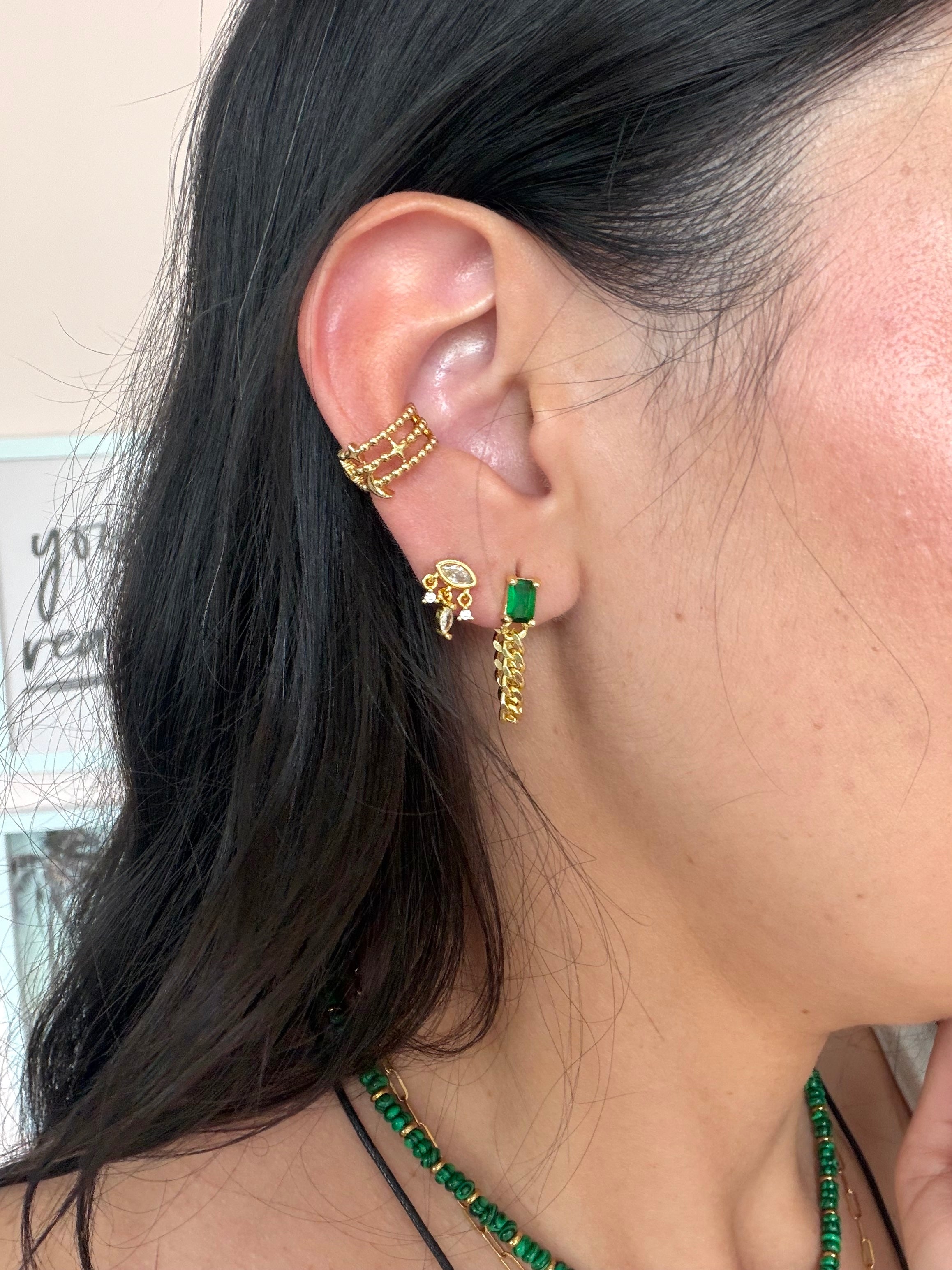 Aretes Esmeralda