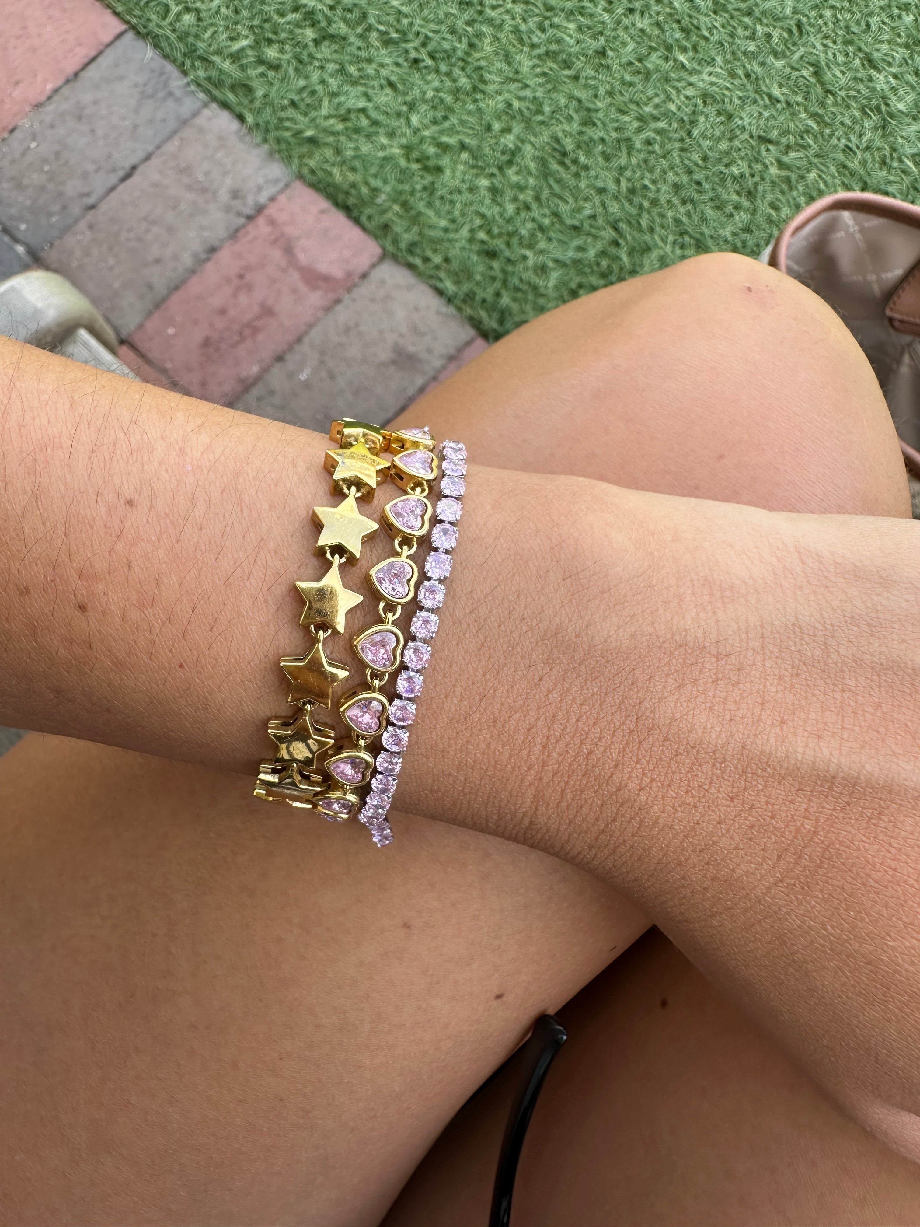 Pulsera Tennis Rosita
