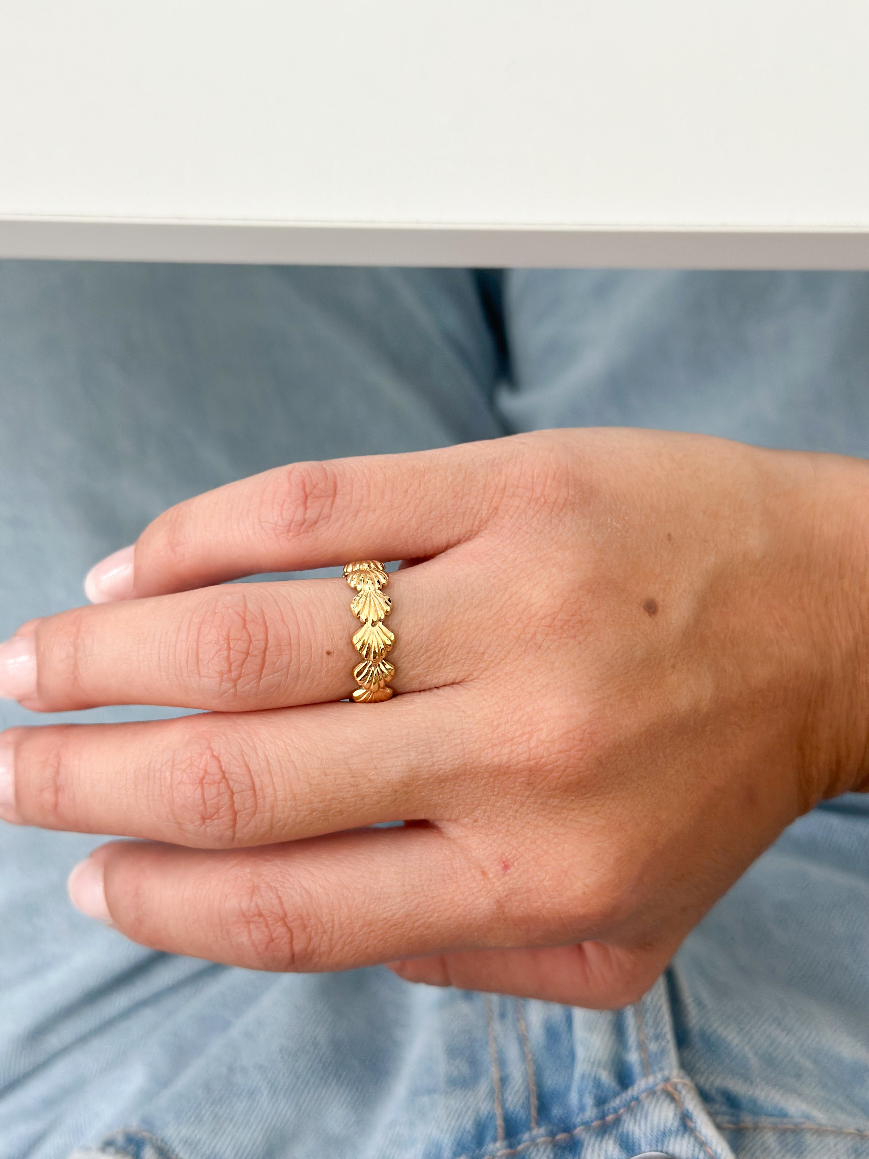 Anillo Conchas