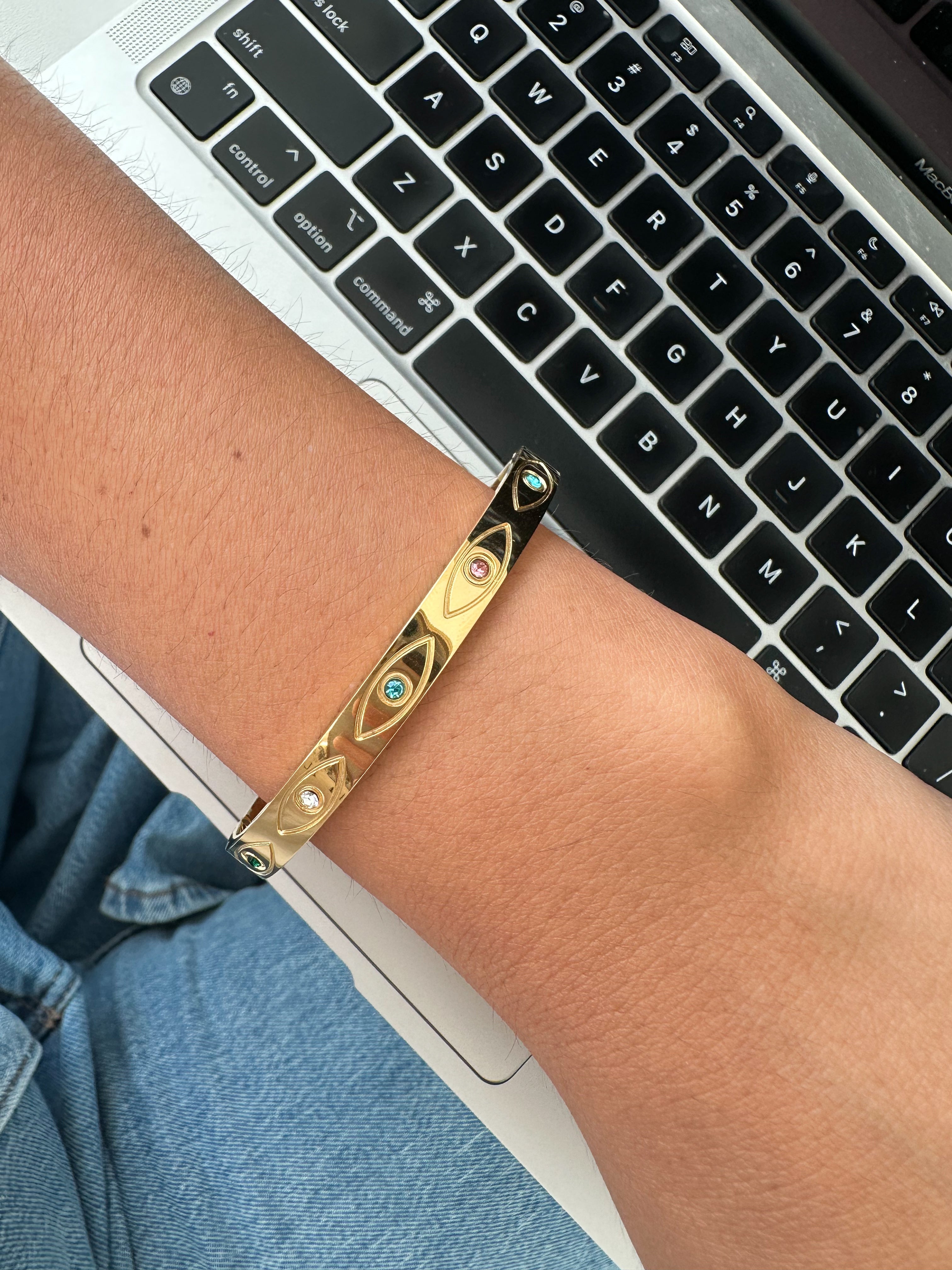 Pulsera Ojos Colores