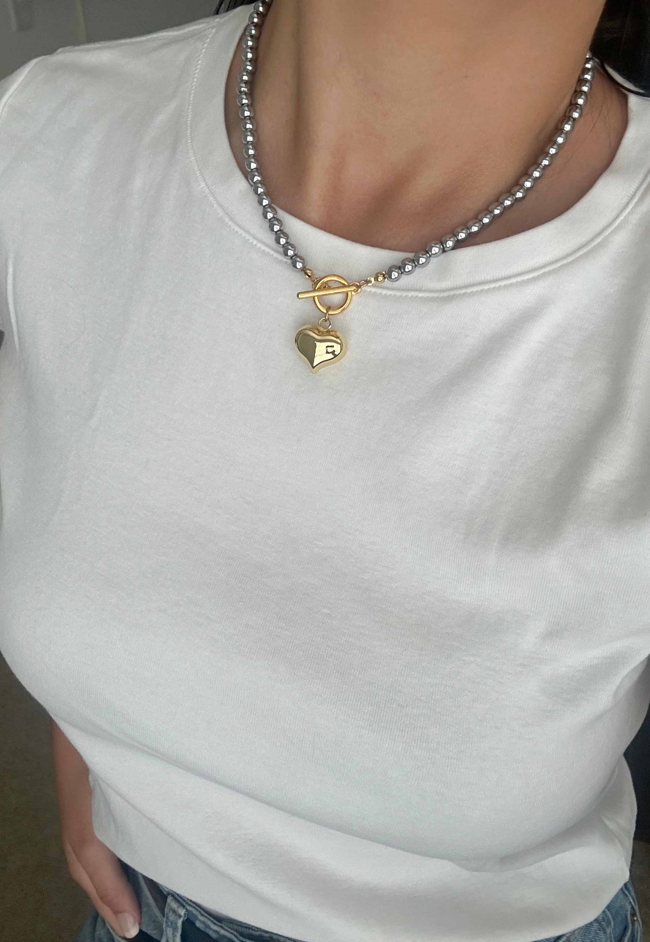 Collar Corazón Dorado