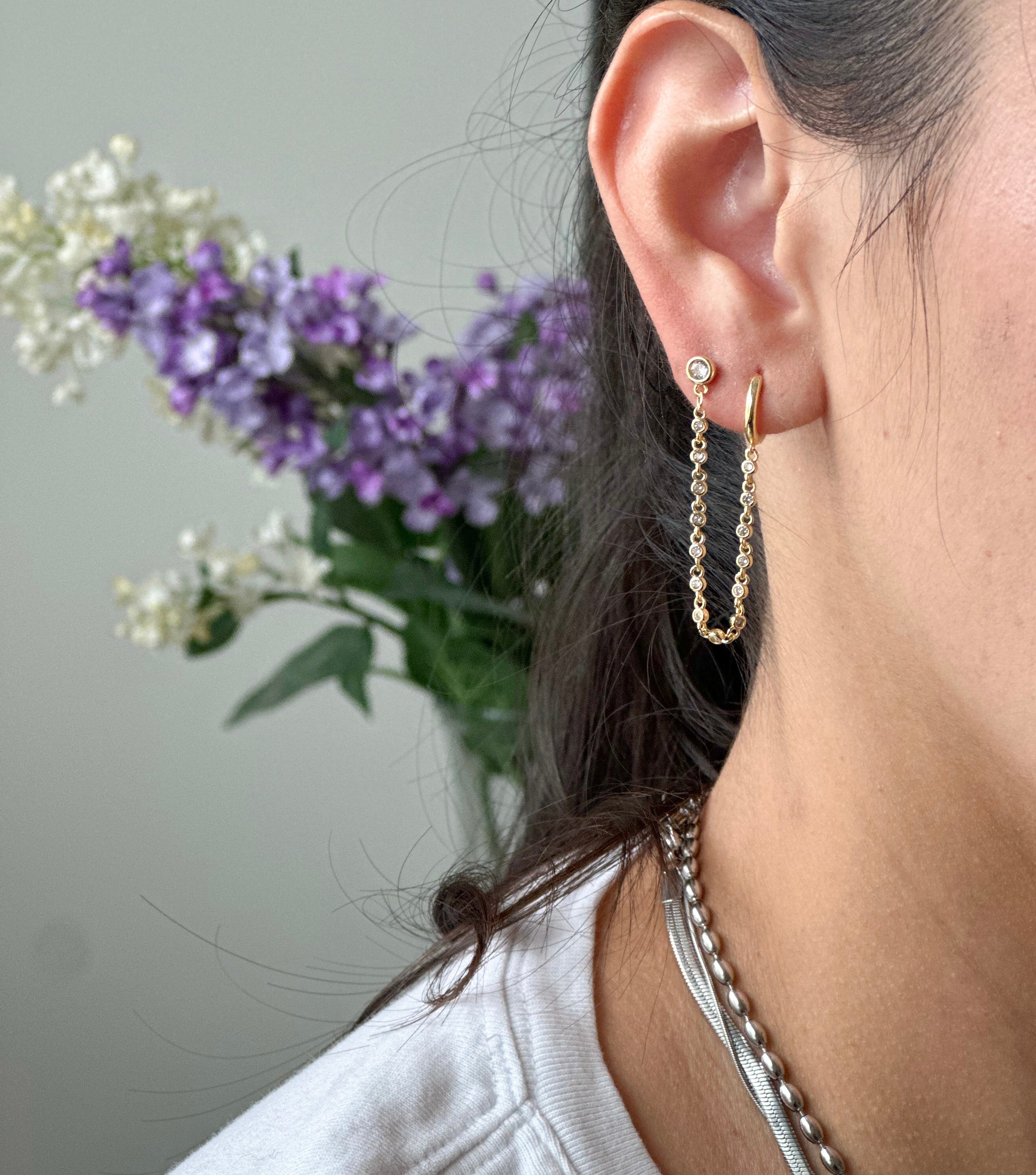 Sparkling Dot Earring