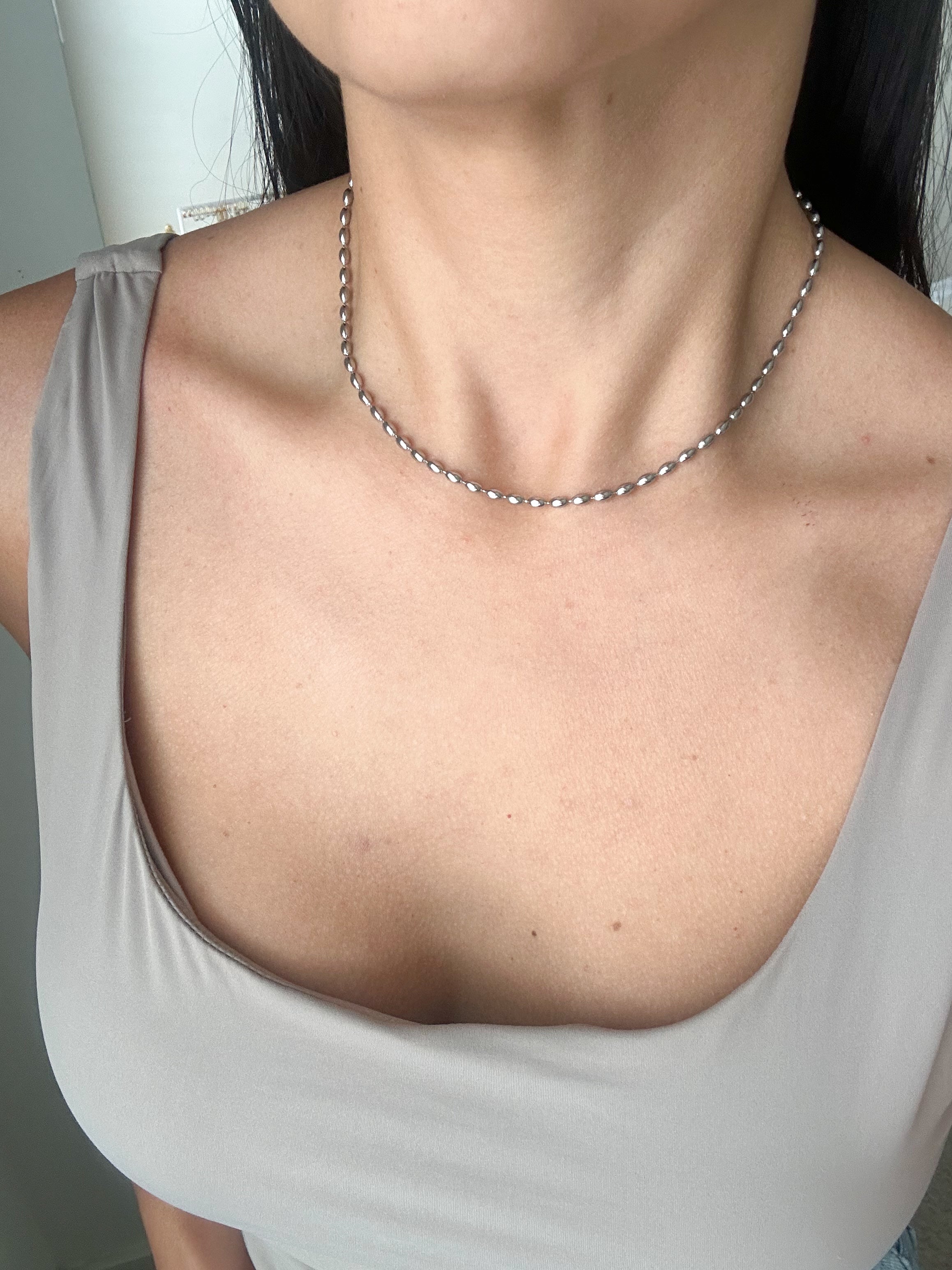 Collar Balines Alargados