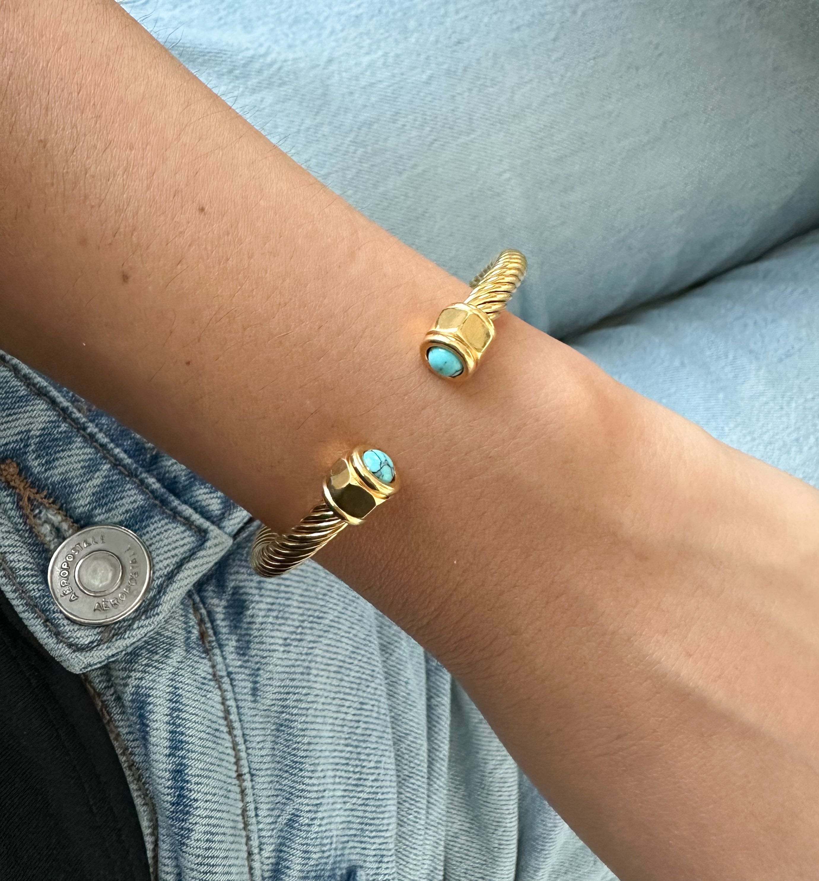 Pulsera Piedra Turquesa