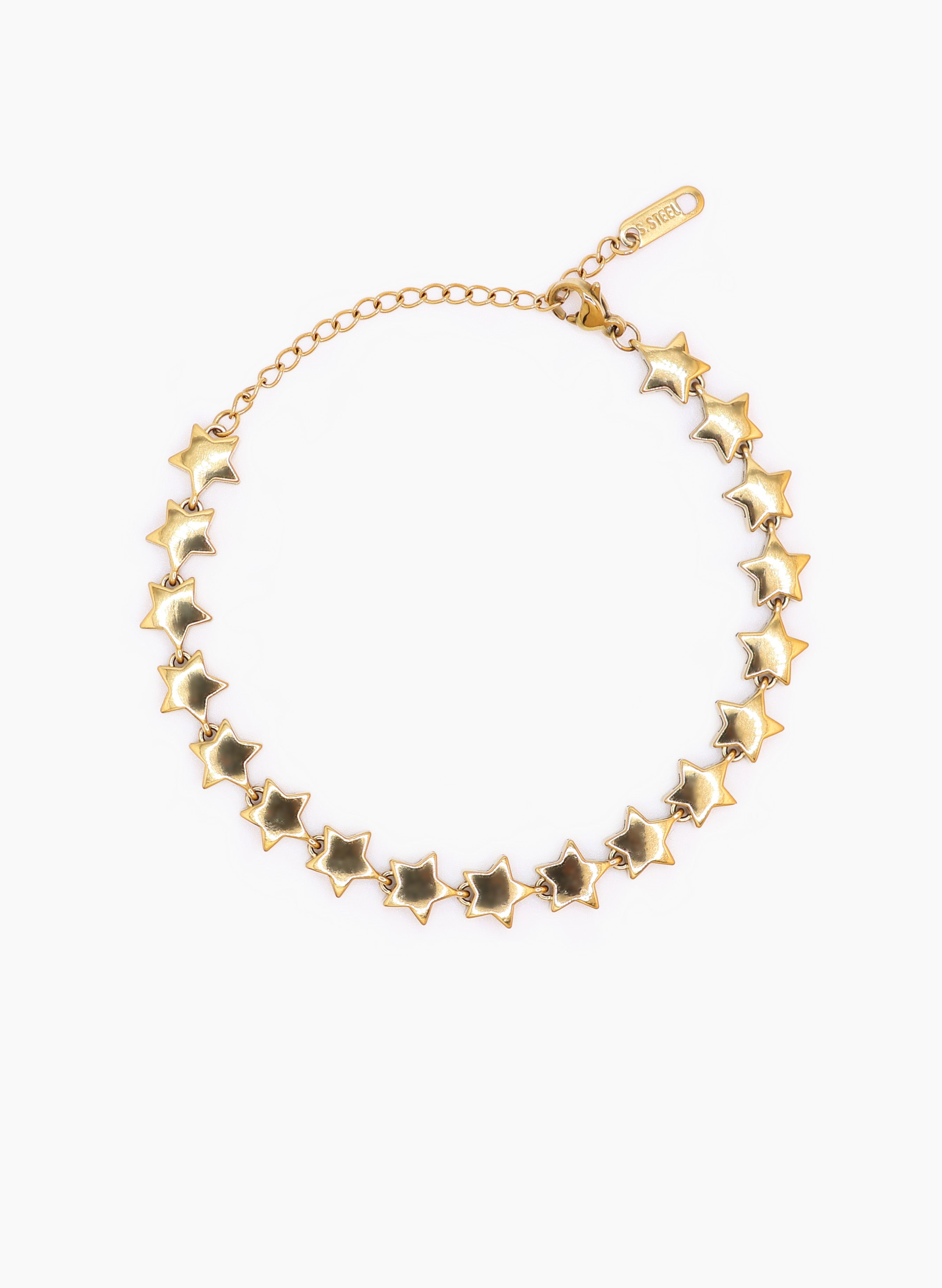 Pulsera de Estrellas Doradas