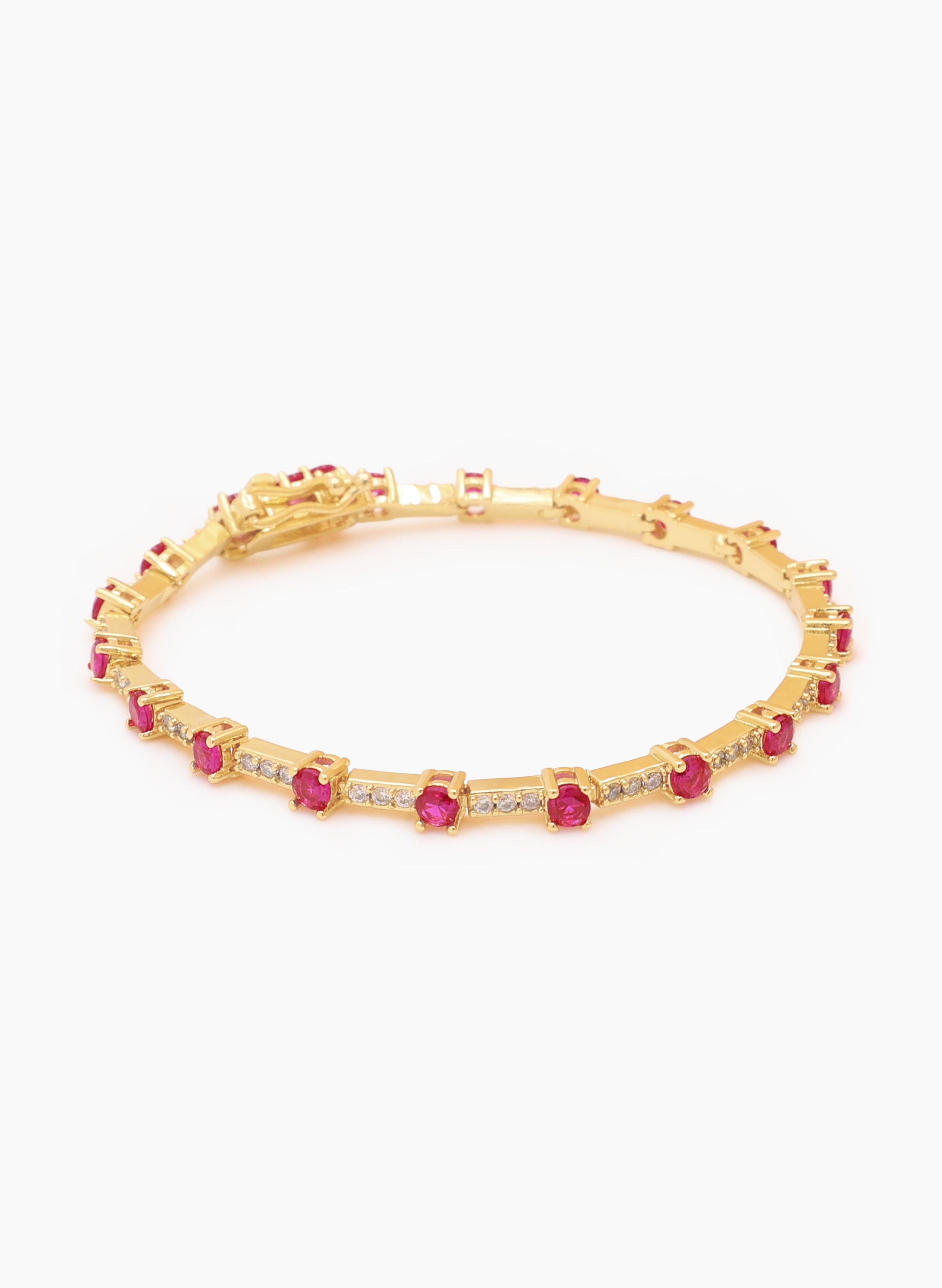 Pulsera Tennis Fuchsia