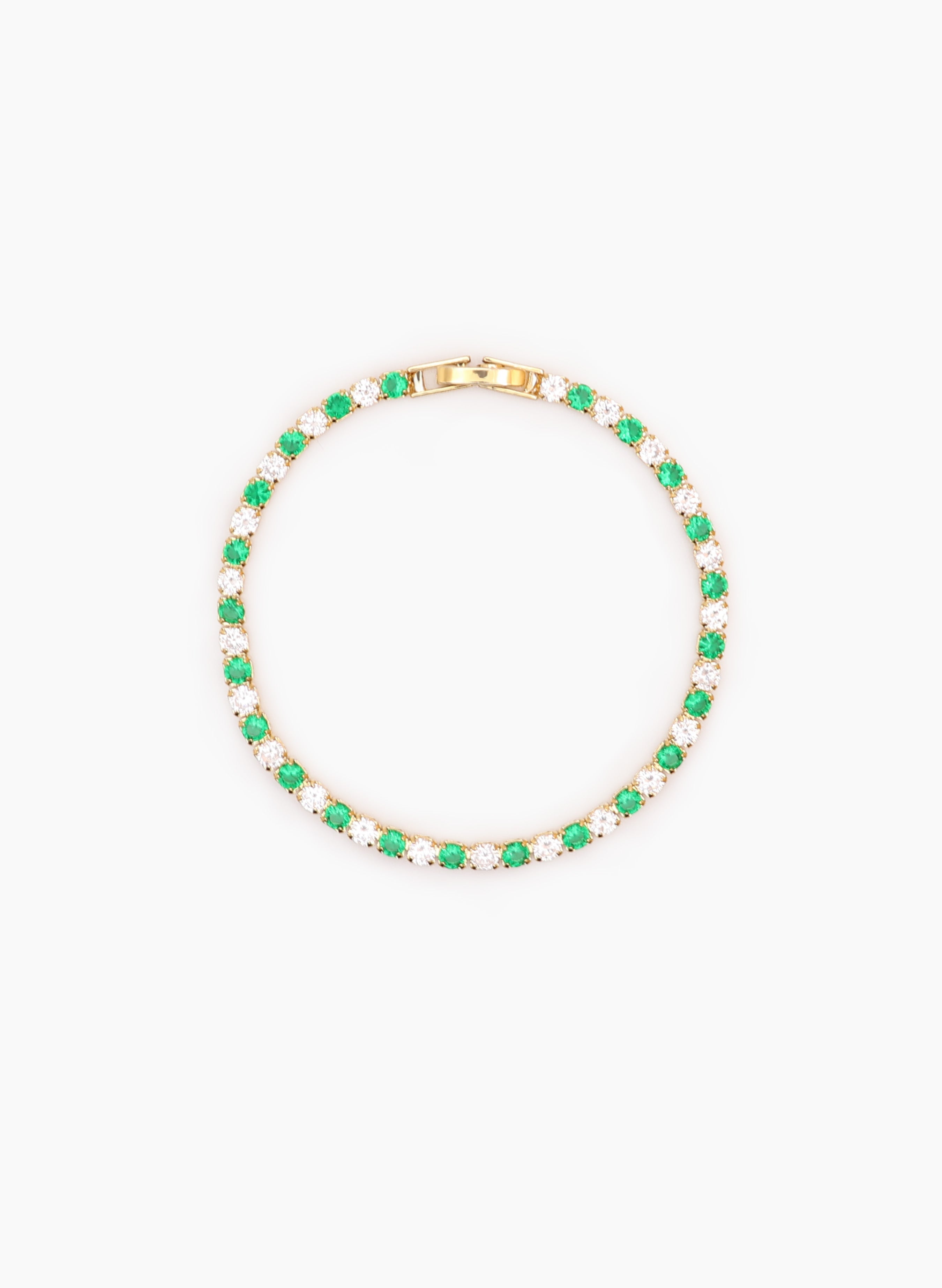 Pulsera Tennis Verde